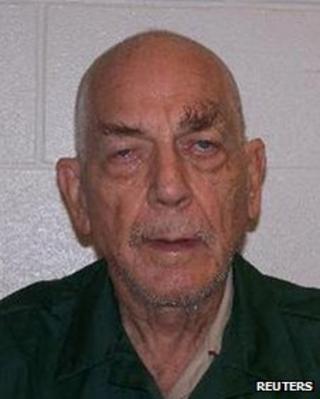 Anthony Marshall, son of philanthropist Brooke Astor, is pictured in this prison photo taken on 2 July 2013