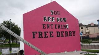 Free Derry corner