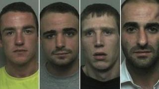 Connor, Joshua, Ricky and Lee O'Neil