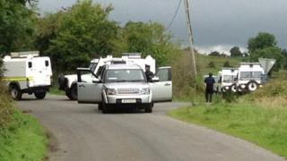 Police at alert