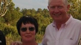 Sonja Parkinson and her husband David