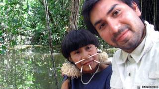 David Good and his mother Yarima