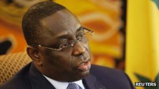 Senegalese President Macky Sall