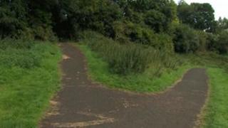 The incident happened near Sentry Hill in Ballymena, County Antrim