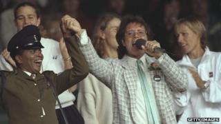 Cliff Richard in 1996