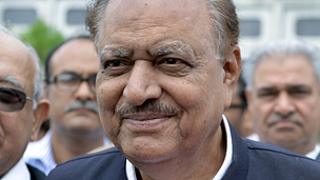 Pakistani President Mamnoon Hussain