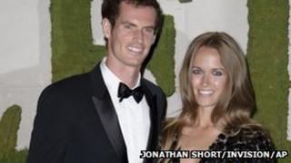 Andy Murray and Kim Sears