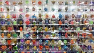 Moshi Monsters display