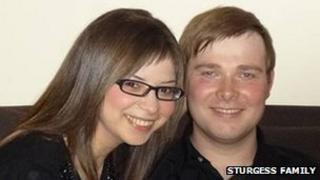 Andrew Sturgess and Carmen Spiridon