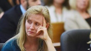 Carri Williams after she was found guilty in Mount Vernon, Washington, on 9 September 2013
