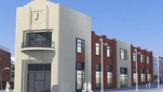 Artist's impression of the complex