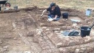 Messines site dig 1