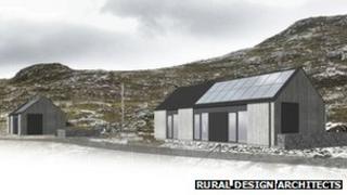 Thèid na h-ionadan a thogail fair air an Tairbeart.