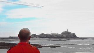 The Red Arrows at the Jersey International Air Display