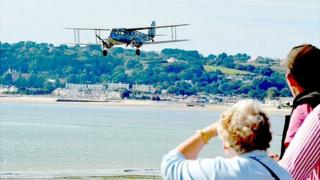 DH84 Dragon at the Jersey International Air Display