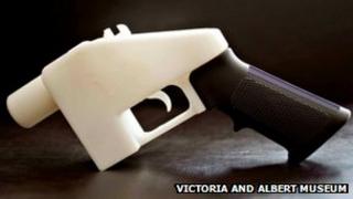 One of Cody Wilson's printed guns, acquired by the Victoria & Albert museum