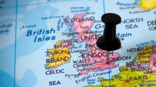 Map of the UK
