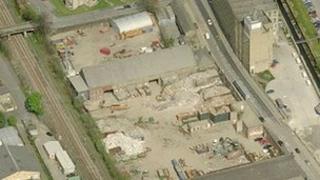 Site where body found