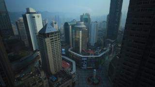 China's south-west metropolis of Chongqing in China