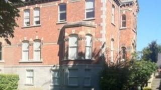 The house in Ailesbury Road, south Dublin, were the money was found
