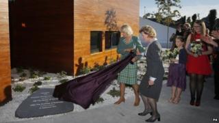 The Duchess of Rothesay and the Queen of Norway open the unit