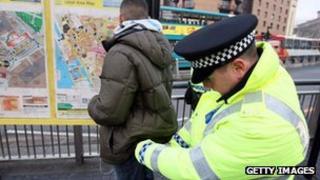 Police 'stop and search'