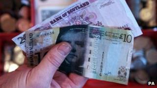 Scottish bank notes