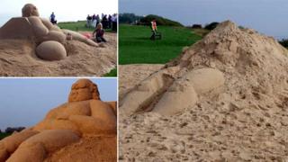 sand sculpture