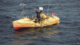 Canadian solo rower, Mylene Paquette
