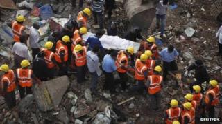 Rescue operation in Mumbai, 28 Sept