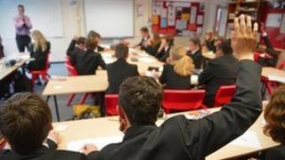 Secondary classroom