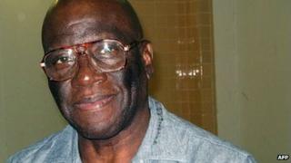 This undated image shows inmate Herman Wallace at the Louisiana State Penitentiary