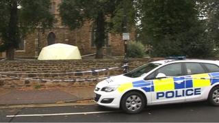 Body found in churchyard of St Giles church in Northampton