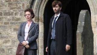 Olivia Colman and David Tennant in Broadchurch