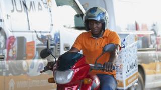 Jumia bike delivery
