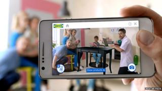 Ikea's Augmented Reality app