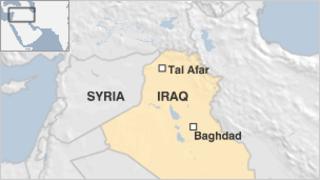 Map of Iraq