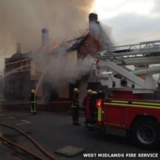 Fire at New Canal Street