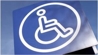 Disability sign