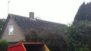 Police were called to the house last Saturday
