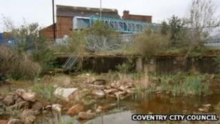 Part of the council's former Central Depot