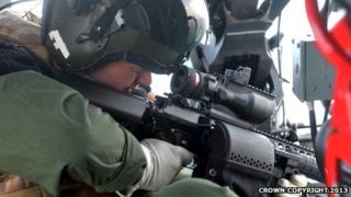 Royal Navy sniper
