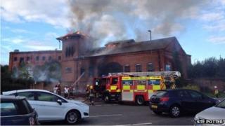Great Northern Road fire