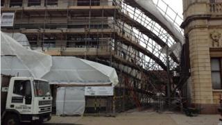 Great Yarmouth scaffolding collapse