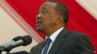Kenyan President Uhuru Kenyatta. Photo: 1 October 2013