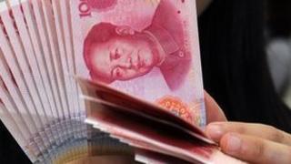File picture of yuan notes, also known as renminbi