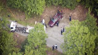Alps Murder scene near Lake Annecy