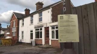 Proposed site for cafe
