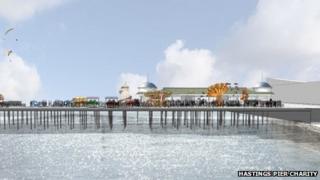Proposed renovated pier