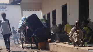 Displaced people in Bossangoa, CAR